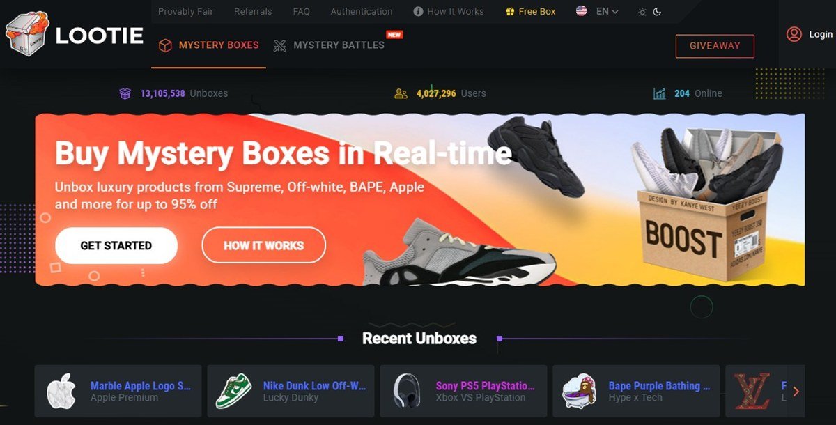 Lootie - Mystery box hrvatska